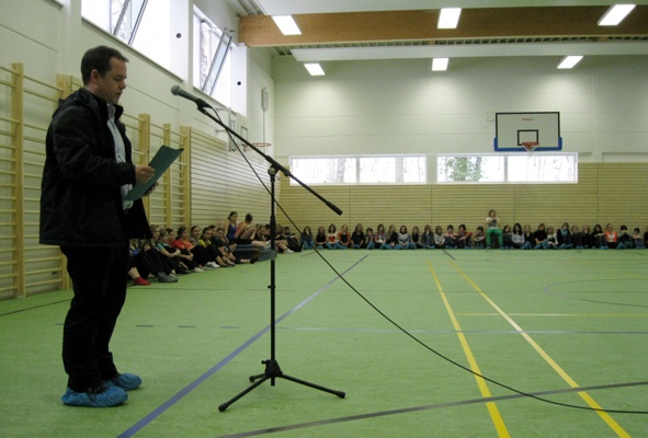 Übergabe Sporthalle