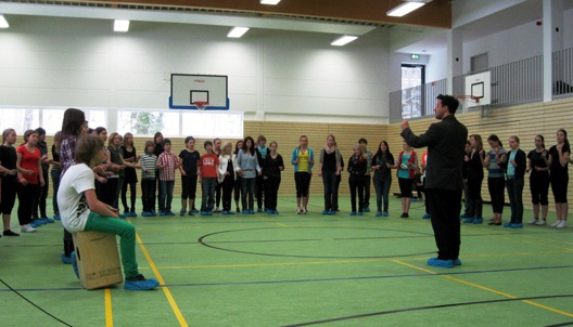 Übergabe Sporthalle