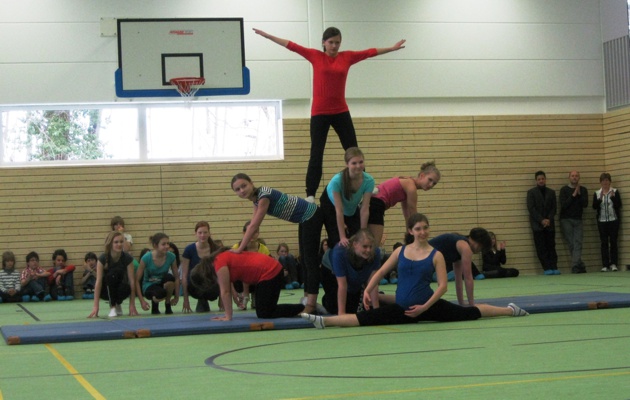 Übergabe Sporthalle