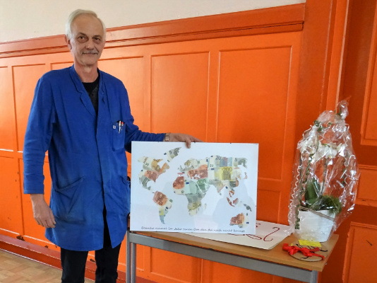 Hausmeisterverabschiedung