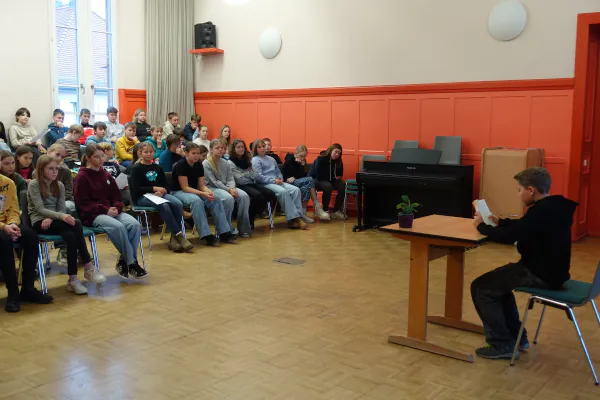 Bild Schuljahreseröffnung